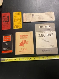 antique vintage booklets advertising Globe Acu-Math Citizen's Great Majestic etc - Picture 1 of 24