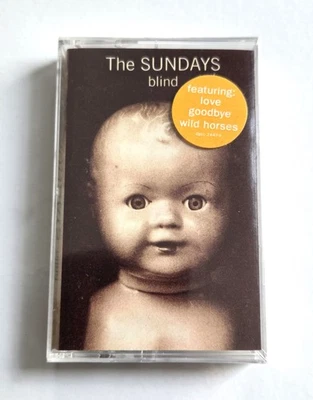 The Sundays, Blind New SEALED Cassette HYPE Sticker - Image 1 of 4