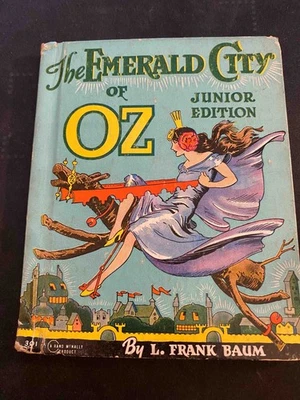 The Emerald City of Oz Junior Edition 1939 First Edition First Printing Scarce! - Image 1 of 4