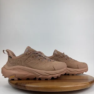 Nuevo Para Hombres Hoka One One Kaha 2 Bajo GTX Corcho Cuero Senderismo Trail Zapatos Talla 11 D - Imagen 1 de 8