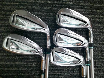TaylorMade Gloire Iron Set 7-9,Pw,Sw 5pc Flex Ladies Air Speeder Graphite - Image 1 of 4