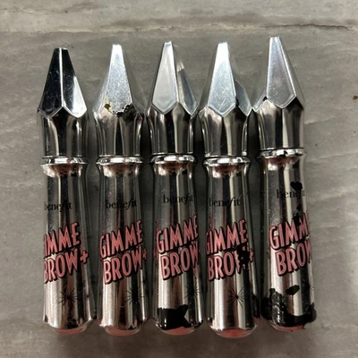 5x BENEFIT GIMME BROW + Volumizing Fiber Gel Shade #3 Full size NEW (Scratched) - Image 1 of 4