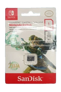 SanDisk 1TB Micro SD microSDXC Memory Card for Nintendo Switch - Zelda Theme - Picture 1 of 3