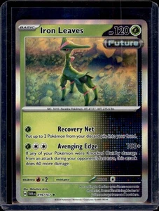 Iron Leaves SV06: Twilight Masquerade Pokémon #019/167 Holo Rare NM+ - Bild 1 von 2