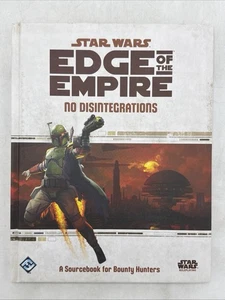 Star Wars “No Disintegrations” FFG RPG sourcebook OOP RARE - Picture 1 of 14