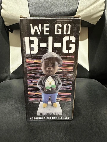 Notorious BIG Biggie Smalls Brooklyn Nets SGA Bobblehead 3/1/19 NEW IN BOX Cover