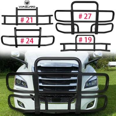 Front Bumper for Freightliner Cascadia 2008-23 Truck w/Mount Bracket Black Guard Foto 1 de 4