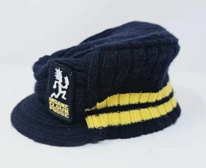 USED- Insane Clown Posse 2005 ICP Bio-Domes Hatchet Man Cadet Hat Ribbed Knit - Picture 1 of 6