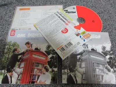 ONE DIRECTION / take me home /  JAPAN LTD CD OBI bonus track - Image 1 of 4