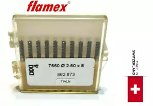 SWISS DIXI CARBIDE Schaftfräser Fräsen 2,5 mm 0,098 in Nr90 - Bild 1 von 10