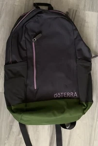 doTerra Convention 2015 Swag Backpack Gray Green NEW - Picture 1 of 7