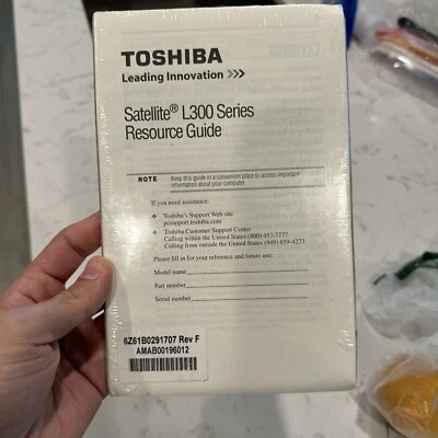 Toshiba satellite laptop L300 Resource Guide - Image 1 of 3
