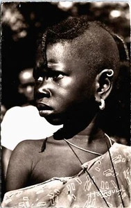 Africa A.O.F Africa Opportunity Fund African Woman Vintage RPPC B138 - Picture 1 of 2