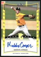 2014 Leaf Perfect Game Showcase Autographs Gold #AMC1 Maddux Conger /50