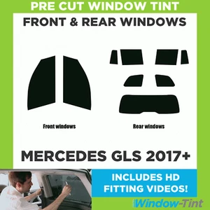 Pre Cut Window Tint - For Mercedes GLS 2017 Full Kit - Picture 1 of 5