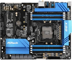 ASRock X99 Extreme 6 Motherboard Intel X99 DDR4 LGA 2011-3 M.2 ATX CMOS USB 3.1 - Bild 1 von 4