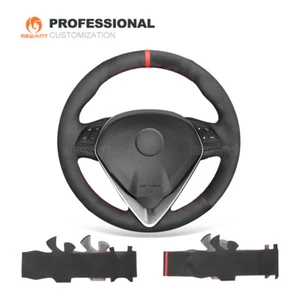 Funda de volante de gamuza sintética MEWANT Custom DIY para Alfa Romeo Giulietta - Imagen 1 de 11