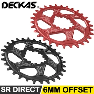 DECKAS 12 Speed 6MM Offset Direct Mount Chainring MTB Crankset 30T-36T - Picture 1 of 16