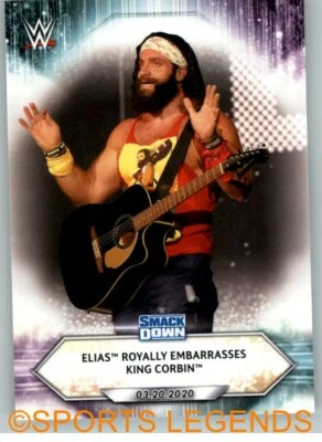 2021 Topps WWE #39 Elias - Image 1 of 2