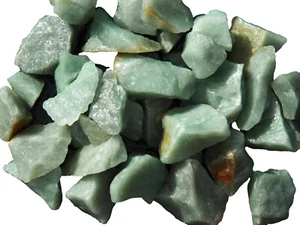 1/2 lb Green Quartz Rough Tumbling Rock from Brazil - Picture 1 of 2