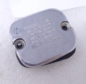Harley Davidson Genuine FRONT Master Cylinder Chrome Top Cover (FITS: 1996-05) - Picture 1 of 5
