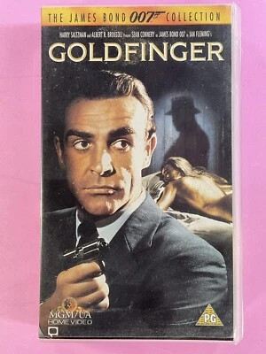 Goldfinger, VHS 1999 007, James Bond, Cert PG Movie - Image 1 of 3