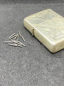 For Zippo lighters, 10pcs stainless steel hinge pins shaft for repairs- 2 Sizes