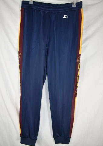 Starter Cleveland Cavaliers Cavs Sweat Track Warm Up Pants Logo XL Cover