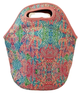 Bolso de Mano ALMUERZO Inspirado en LILLY Coral ROSA~NUEVO~"Lets Cha Cha" ~REGRESO A LA ESCUELA~~ Foto 1 de 4