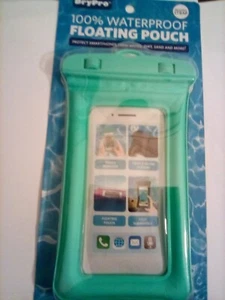Dry Pouch Smart Phone 100% WaterProof Floating Submersible , Touch Screen - Picture 1 of 3
