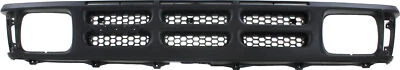 New Grille Assembly for 1990-1993 Mazda B2600 Painted Black Shell and Insert - Изображение 1 из 3