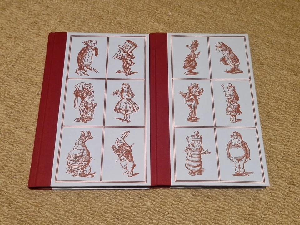 FOLIO SOCIETY- Alice's Adventures In Wonderland & Through The Looking Glass VGC Foto 1 de 4