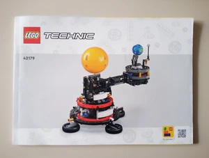 MANUALE LEGO TECHNIC 42179 TERRA , LUNA E SOLE. - Foto 1 di 2