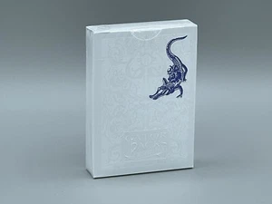 Metallic Blue Gatorbacks Playing Cards David Blaine - Picture 1 of 7