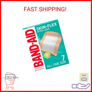 Band-Aid Brand Skin-Flex Adhesive Bandages for First Aid and Wound Care of Minor - Picture 1 of 2