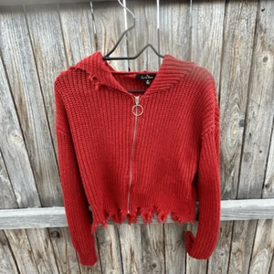 Love tree sweater hooded cropped size medium - Picture 1 of 8