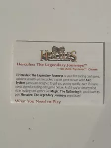 Hercules - Rulebook - Imagen 1 de 1