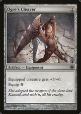 1x    Ogre's Cleaver Rise of the Eldrazi card MTG Magic the Gathering