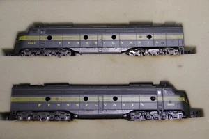Rivarossi HO Scale PAIR Pennsylvania 5887 Diesel Locomotives Tested & serviced. - Picture 1 of 8