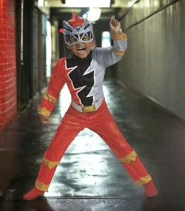 Disfraz Acolchado Power Rangers Red Ranger Disfraz Dino Fury Niños 2T Halloween - Imagen 1 de 7