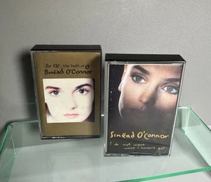 Sinead O’Conner Cassette Tapes I Do Not Want What Haven’t Got And Best Of So Far - Picture 1 of 2