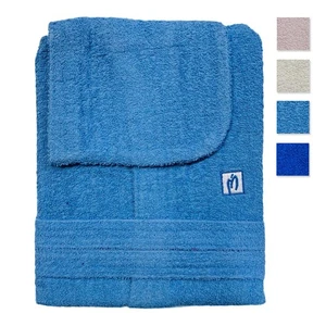 Albornoz EN Esponja Algodón Marta Marzotto Hombre Mujer Con Campana 2665 - Imagen 1 de 12