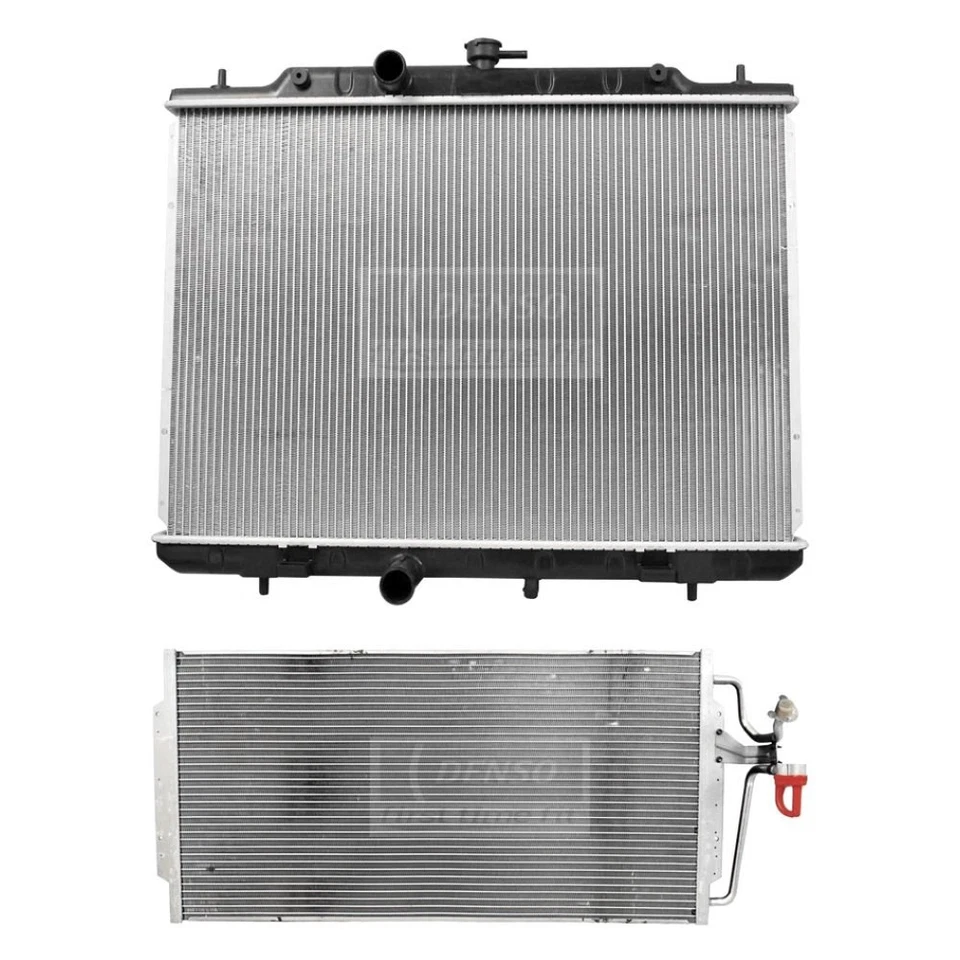 For Nissan Rogue Select 2014-2015 Denso BNDL-453523 Radiator & Condenser Kit Foto 1 de 1