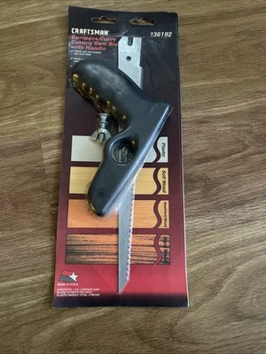 Vintage Craftsman USA Nos Compass Curve Cutting Saw Blade With Handle 9- 36192 - Image 1 of 4