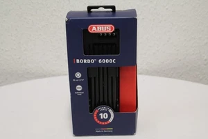 Abus Bordo 6000C Security Level 10 Neu Rechnung MwSt  - Foto 1 di 3