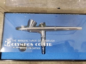 *LESEN/ungetestet* Olympos Okara AG-B Airbrush mit Schraubenschlüssel & Koffer *TEILE/REPARATUR* - Bild 1 von 22