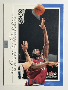 2000-01 Fleer Genuine #42 Michael Olowokandi - Picture 1 of 2