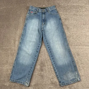 Medium Wash Southpole Denim Jeans Size 8 South Pole 3180 Wide Leg - Picture 1 of 9