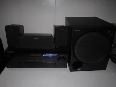 Sony STR-K750P Receiver HiFi Stereo 5.1 Channel Home Theater W/Speakers & Sub W - Image 1 of 4