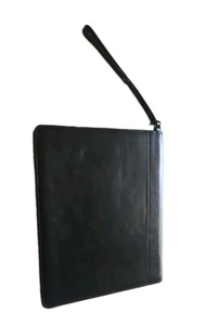 Brookstone Magnetic Tablet Envelope case Leather 10" Device Genuine Leather  - Picture 1 of 9